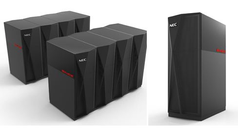 SX-ACE（最大8ラック）	           SX-ACE（1ラック）