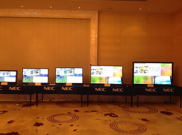 NEC“多媒體信息發布系統”實現分控顯示屏終端 畫面無延遲 更流暢