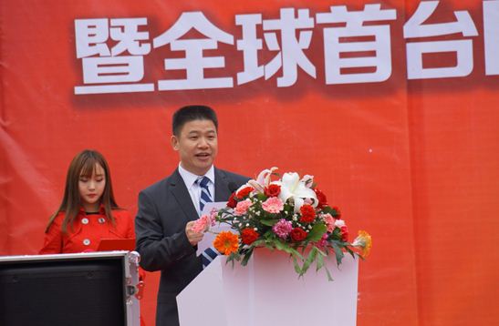 湖南盛世娛樂文化投資有限公司總經理劉堅先生上臺發言