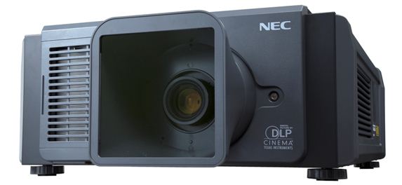全球首款通過DCI認證的激光數字放映機——NEC NC1100L-A+