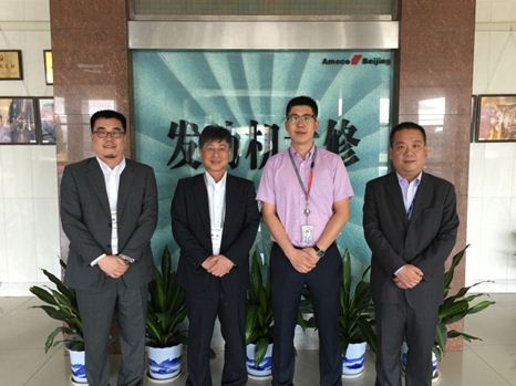 NEC中國總代表日下清文（左二）參加簽約儀式